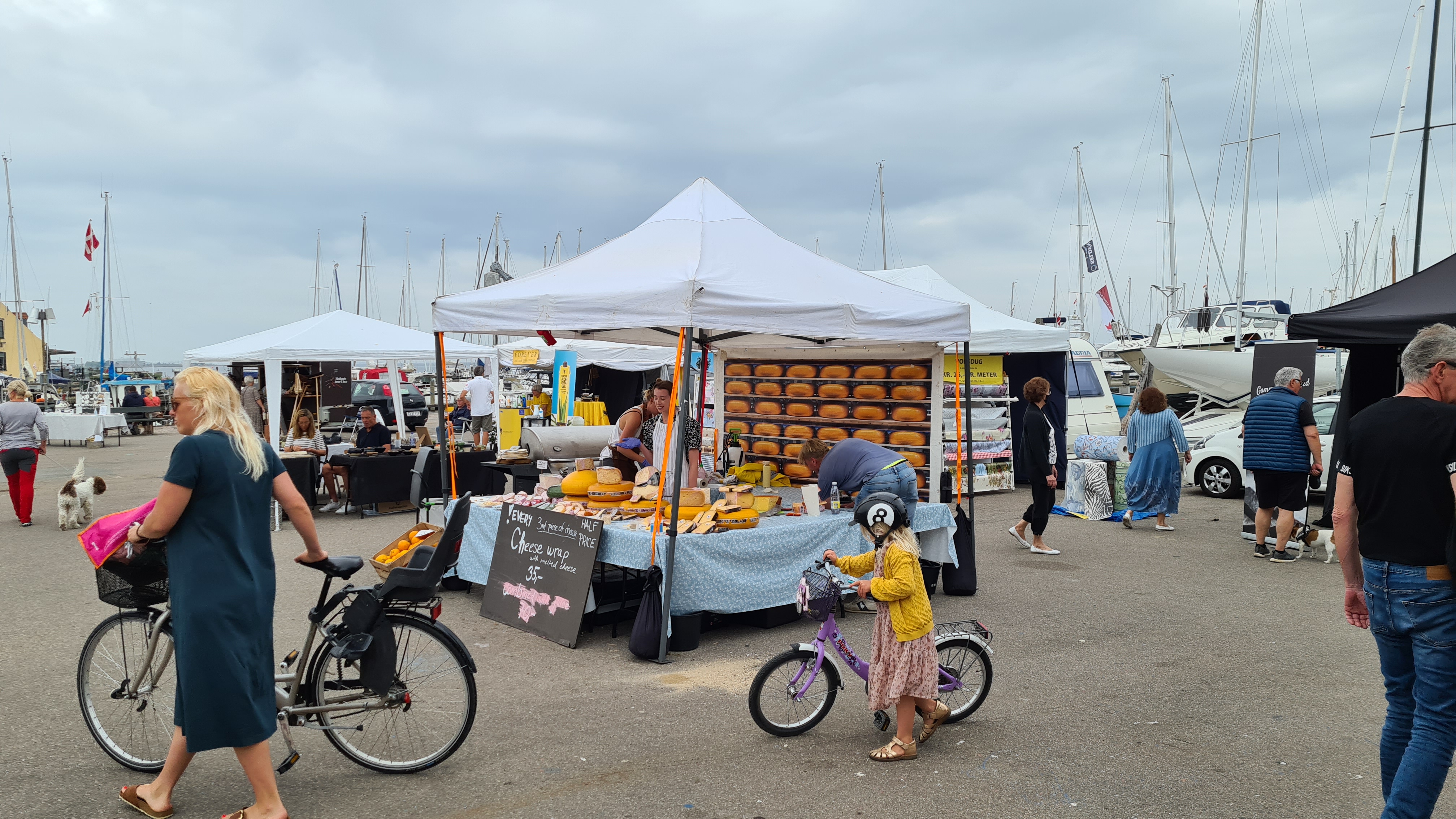 Öresundsmarkedet på Dragør Havn 6-8 august 2021